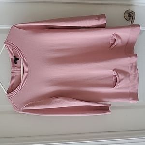 TALBOTS pink sweater size M